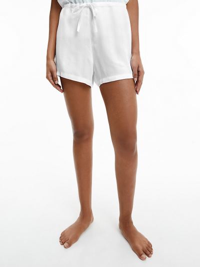 Calvin Klein Ruhák HU308605 | Calvin Klein Pyjama Női Rövidnadrág Fehér Csíkok